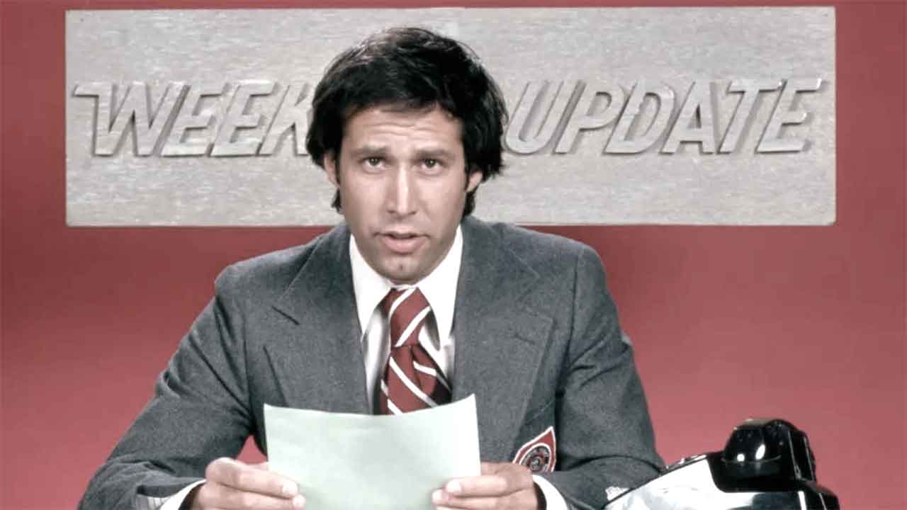 Chevy Chase v SNL – reprodukce NBC