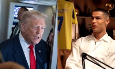 Cristiano Ronaldo afirma ter conexão com Donald Trump que “ninguém sabe”
