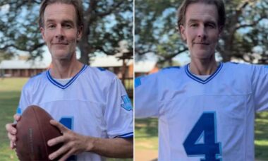 James Van Der Beek - reprodução Instagram