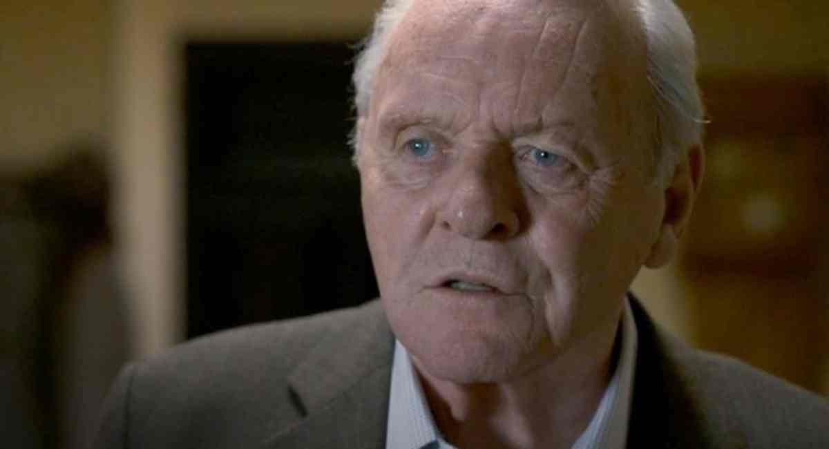 Anthony Hopkins in The Father - reproductie