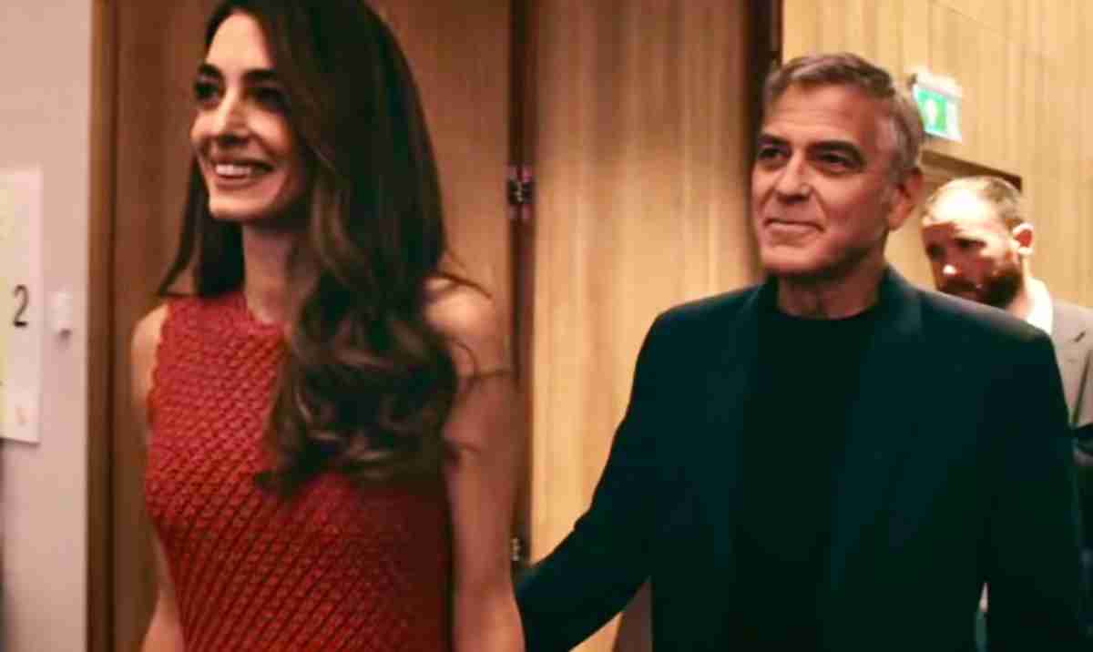 George and Amal Clooney - Instagram reproduction