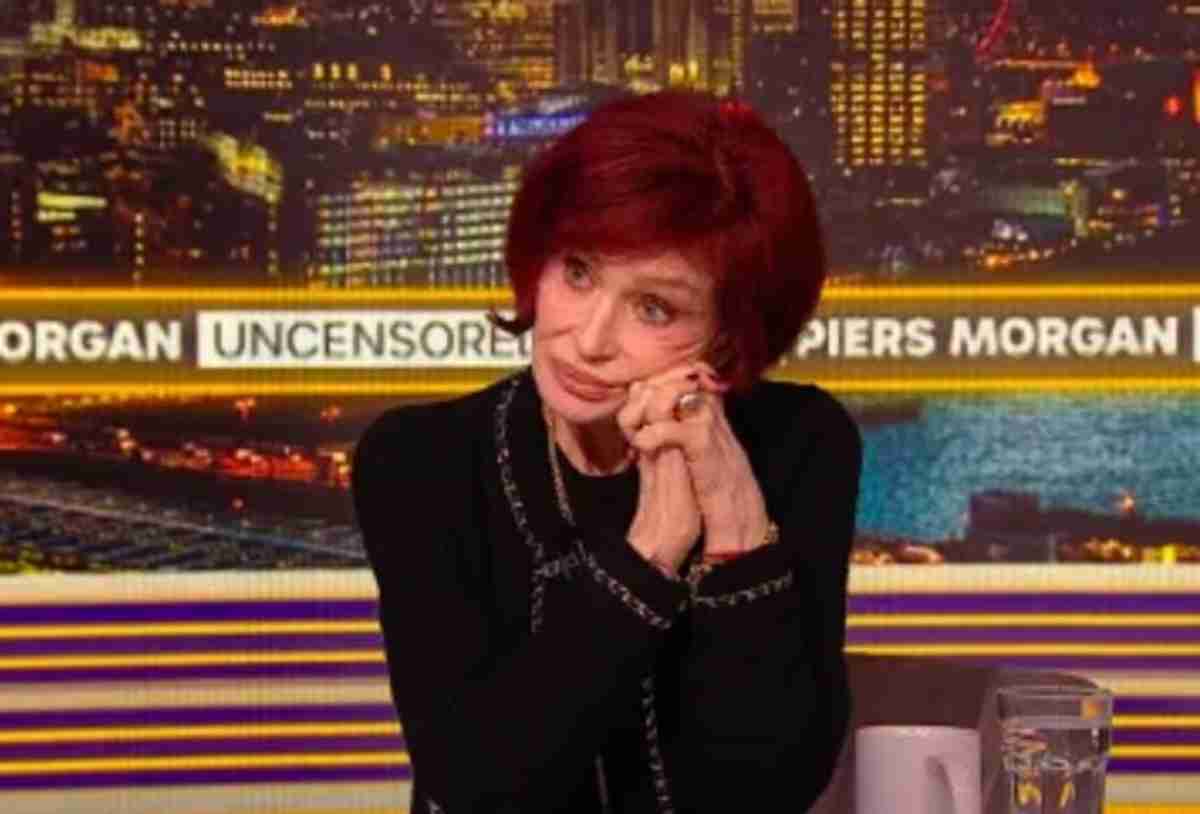 Sharon Osbourne no programa de Piers Morgan