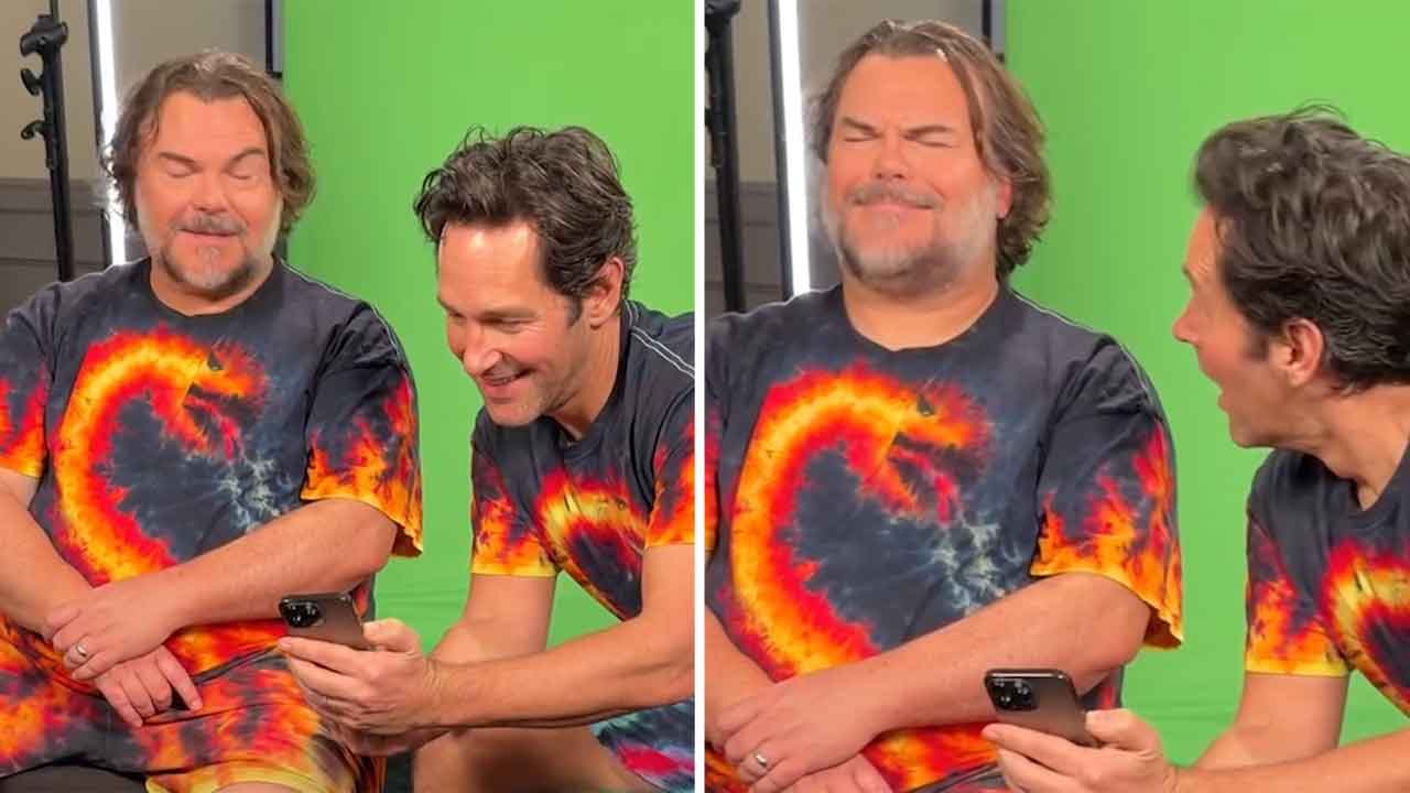 Jack Black reaguje na kompliment Elle Fanning – Instagram @sonypictures