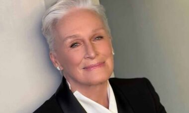 Glenn Close. Foto: Reprodução Instagram @glennclose