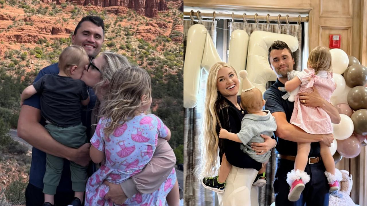 Erika Kirk, viúva de Charlie Kirk, chora descontroladamente ao divulgar último livro do marido