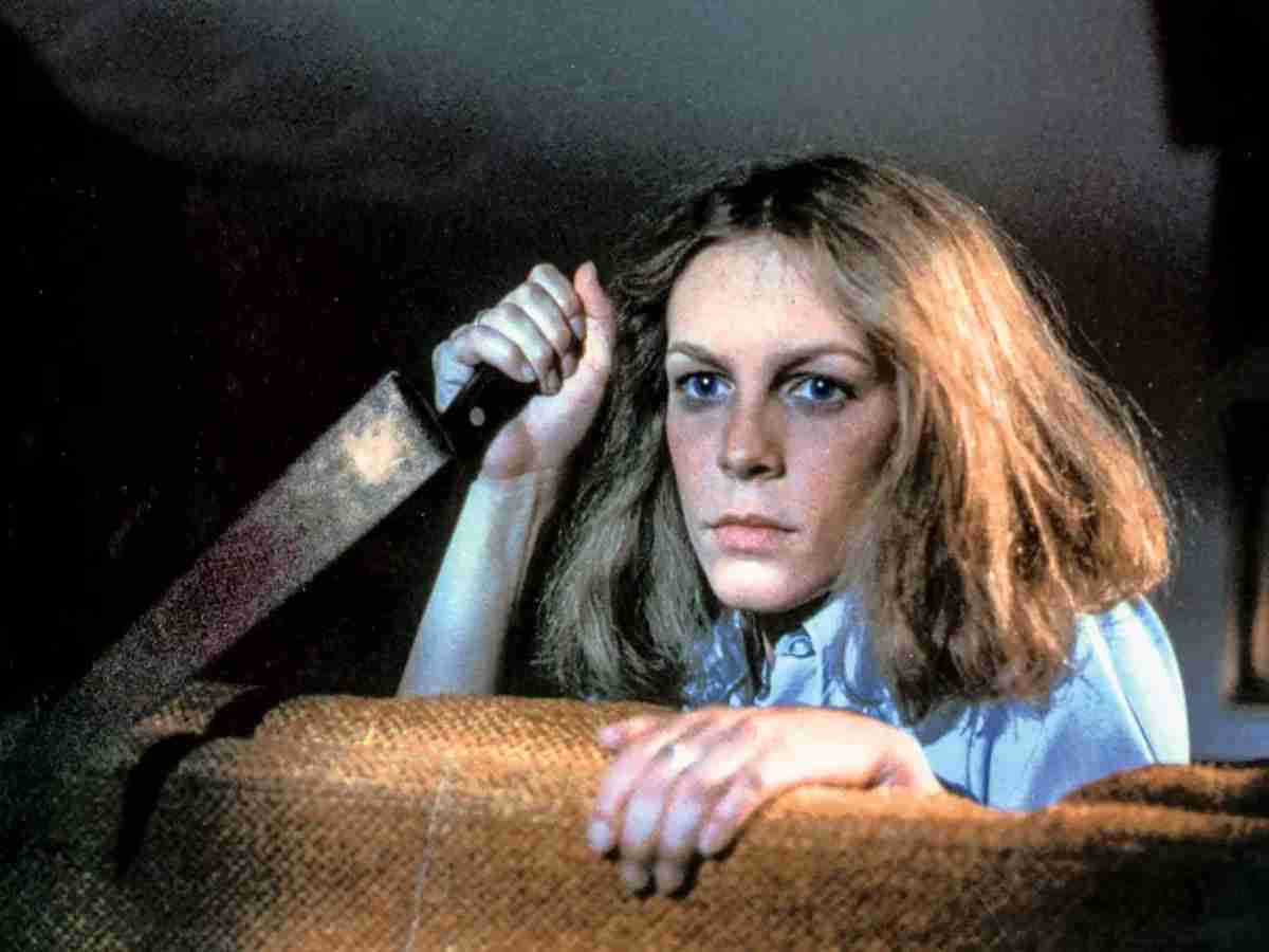Jamie Lee Curtis em Halloween - reprodução