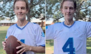 James Van Der Beek - reprodução Instagram