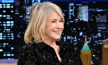 Martha Stewart no Tonight Show - reprodução