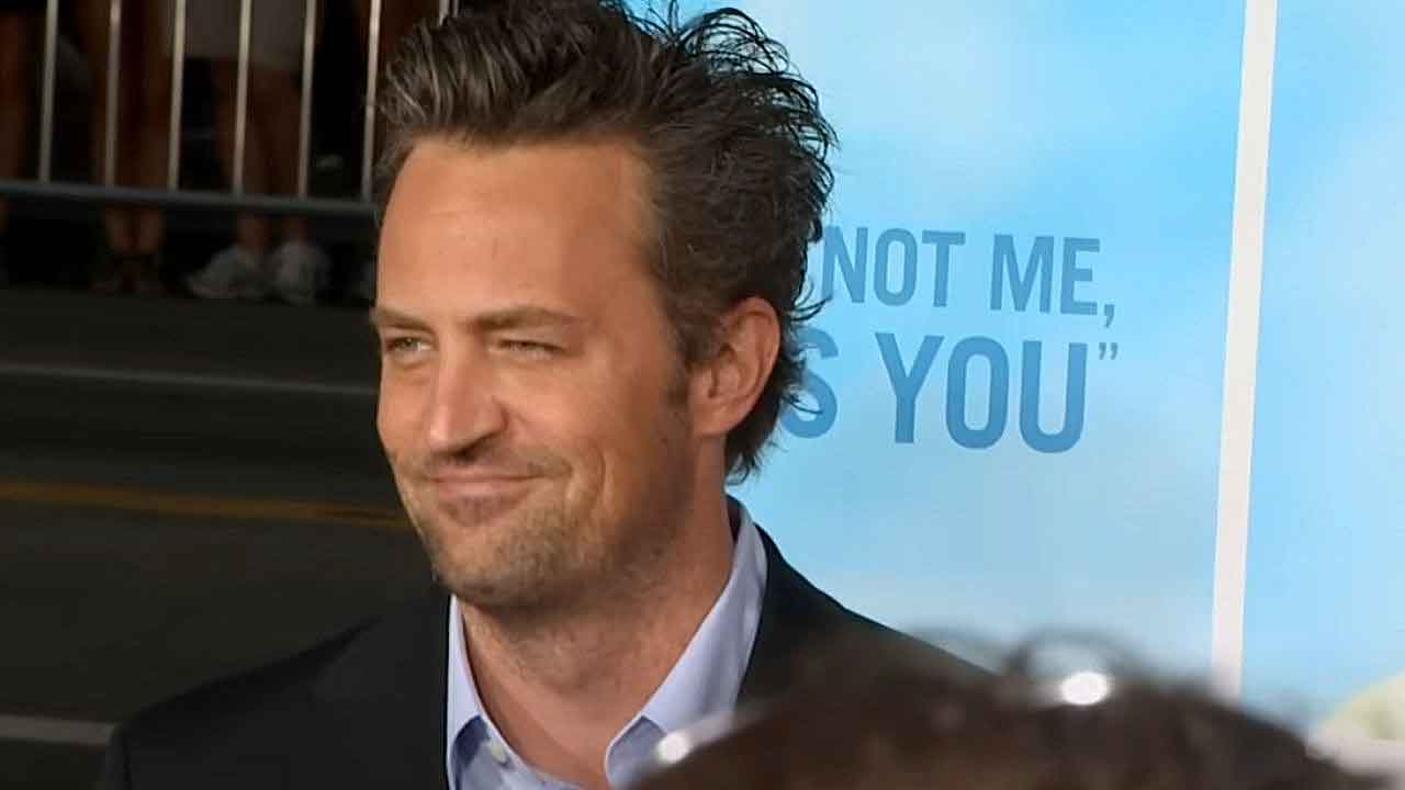 Matthew Perry. Fotos: Reprodução YouTube Peacock Instagram @friends