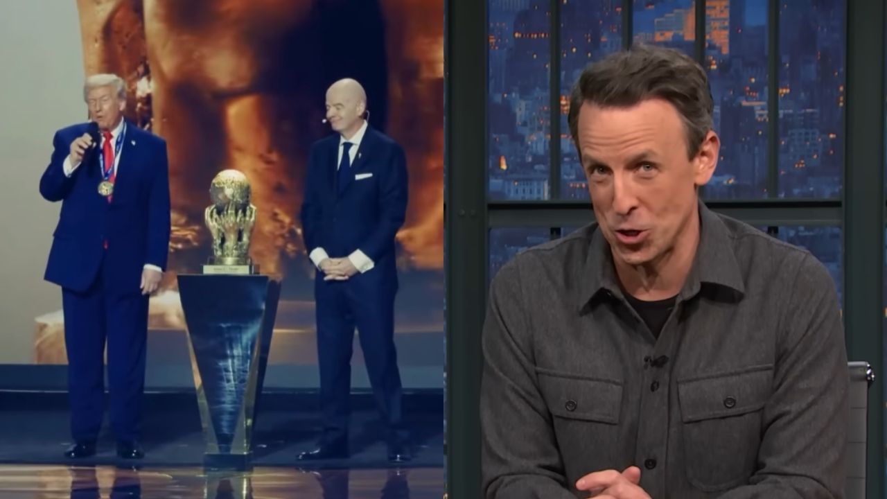 Seth Meyers prende in giro Donald Trump e definisce falso il premio della pace della FIFA