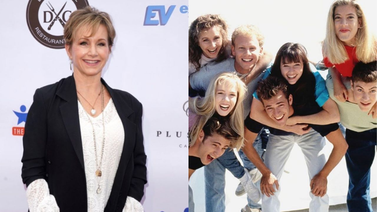 Gabrielle Carteris, estrela de “Beverly Hills, 90210”, revela que nunca usou roupa de banho na série