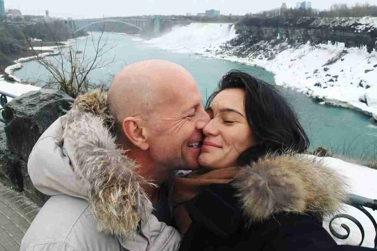 Bruce Willis ed Emma Heming – riproduzione Instagram