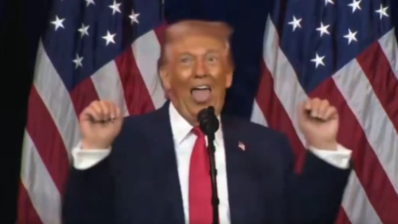 Donald Trump faz imitação de halterofilista trans e causa constrangimento entre internautas