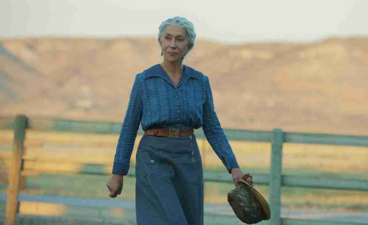 Helen Mirren dans la série 1923 - reproduction