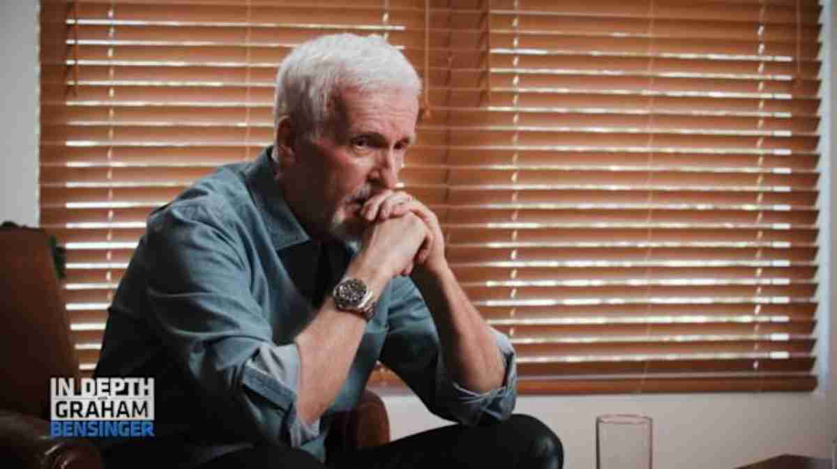 James Cameron v pořadu In Depth with Graham Besinger – reprodukce YouTube