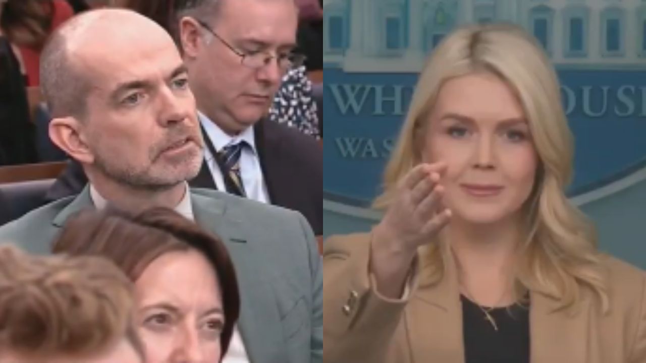 Karoline Leavitt se rozzuřila kvůli otázce novináře ohledně smrti Renee Good rukou ICE