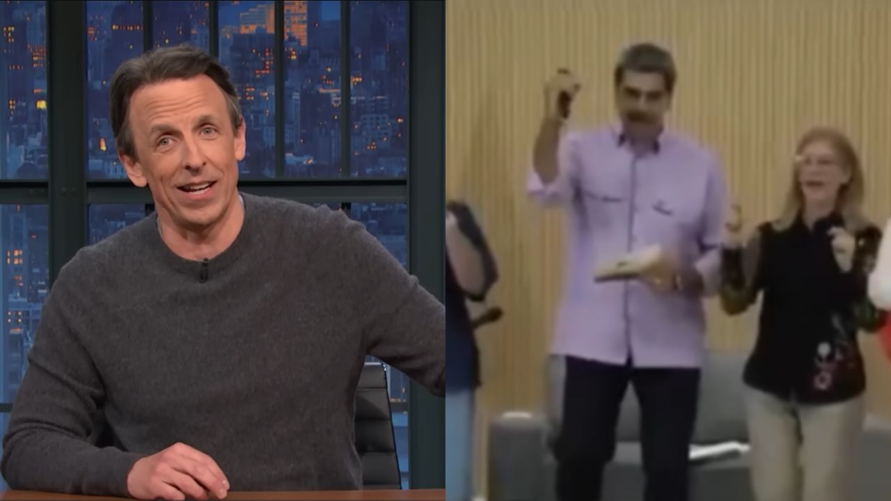 Seth Meyers acusa Trump de invadir Venezuela por conta dos movimentos de “dança perversos” de Maduro