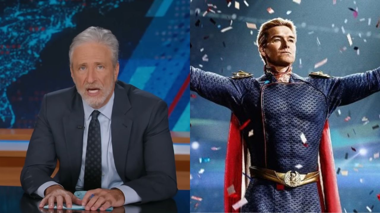 Jon Stewart diz que o secretário de Defesa Pete Hegseth se parece com supervilão Homelander