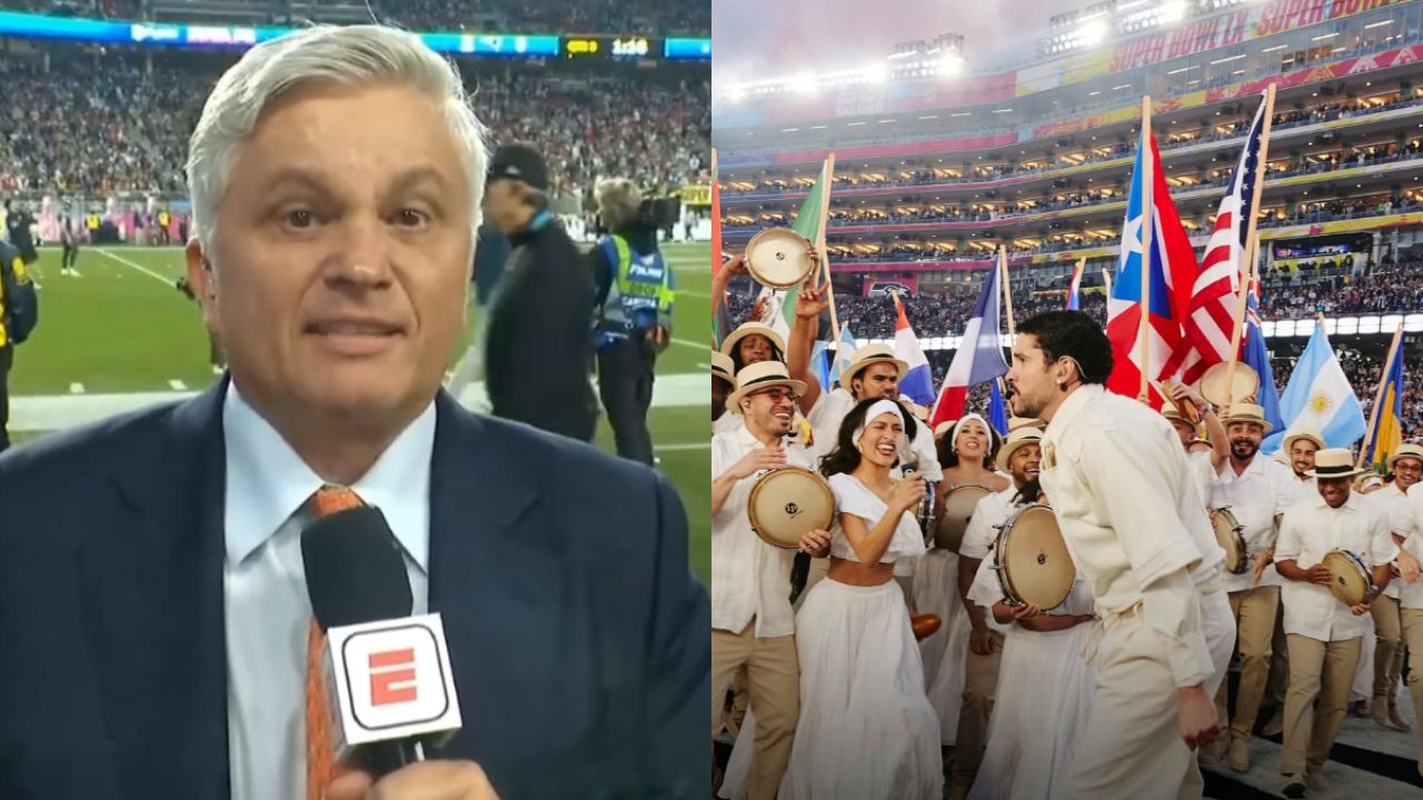 Reportér ESPN se dojal živě po vystoupení Bad Bunnyho na Super Bowlu 2026