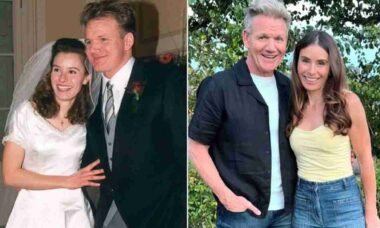 Gordon Ramsay e a esposa - reprodução Instagram