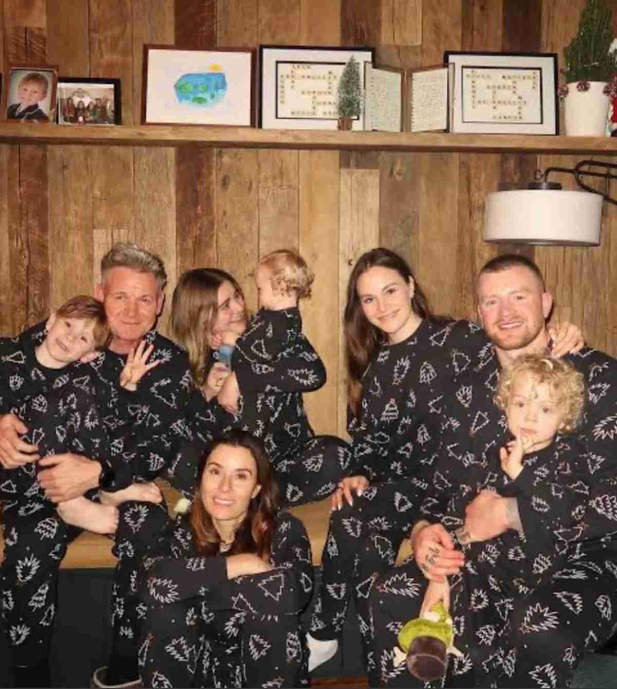 Gordon Ramsay e família - reprodução Instagram