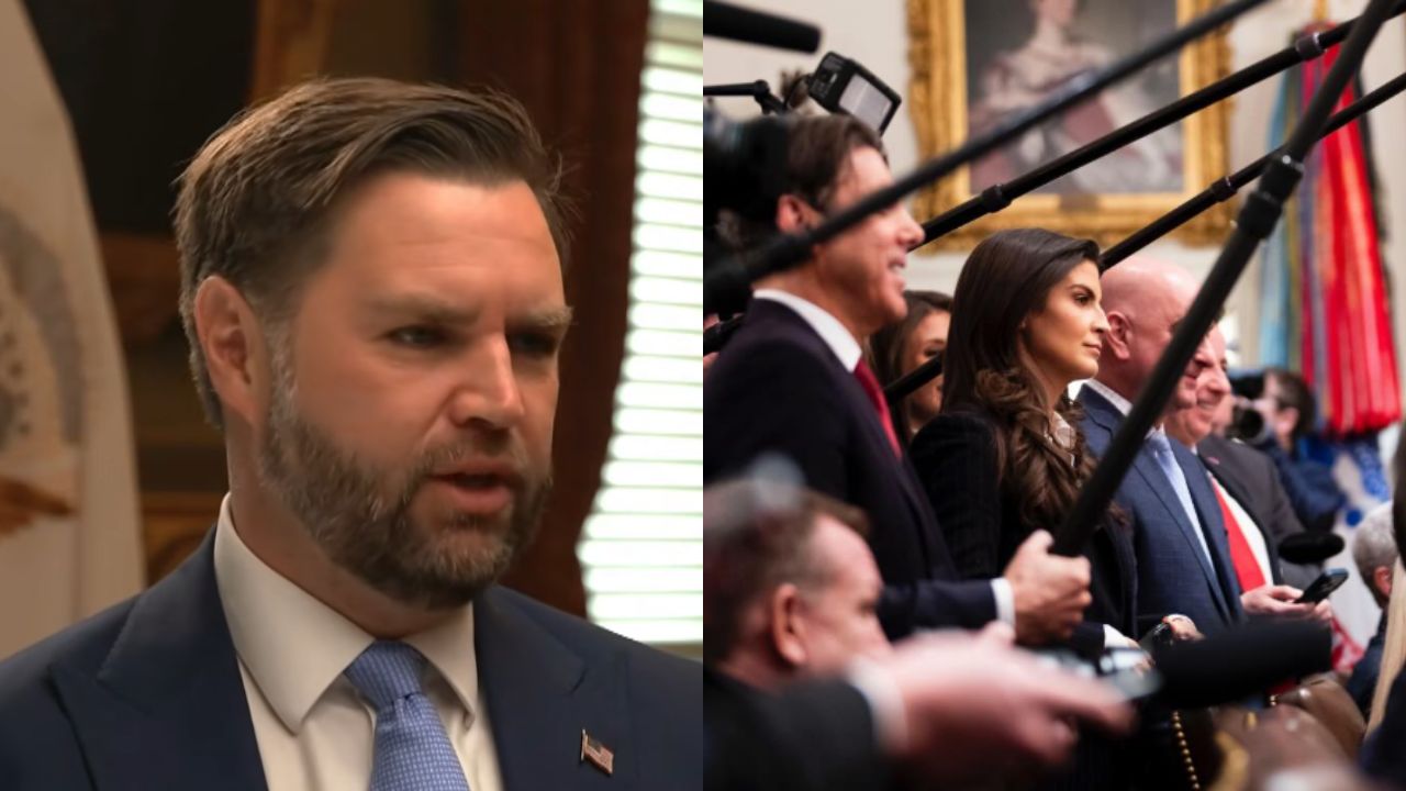 JD Vance concorda com crítica de Trump à repórter da CNN que o questionou sobre o caso Epstein