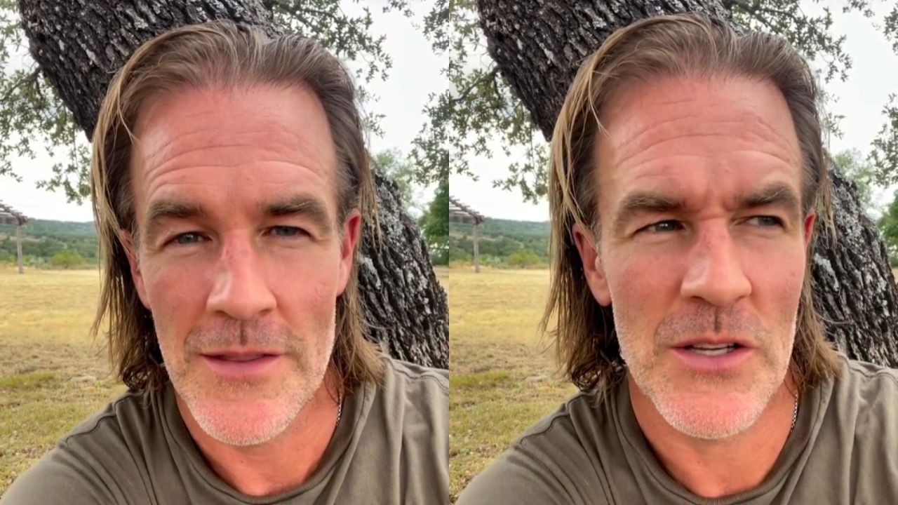 Vídeo antigo de James Van Der Beek volta a viralizar com mensagem comovente sobre perda e luto
