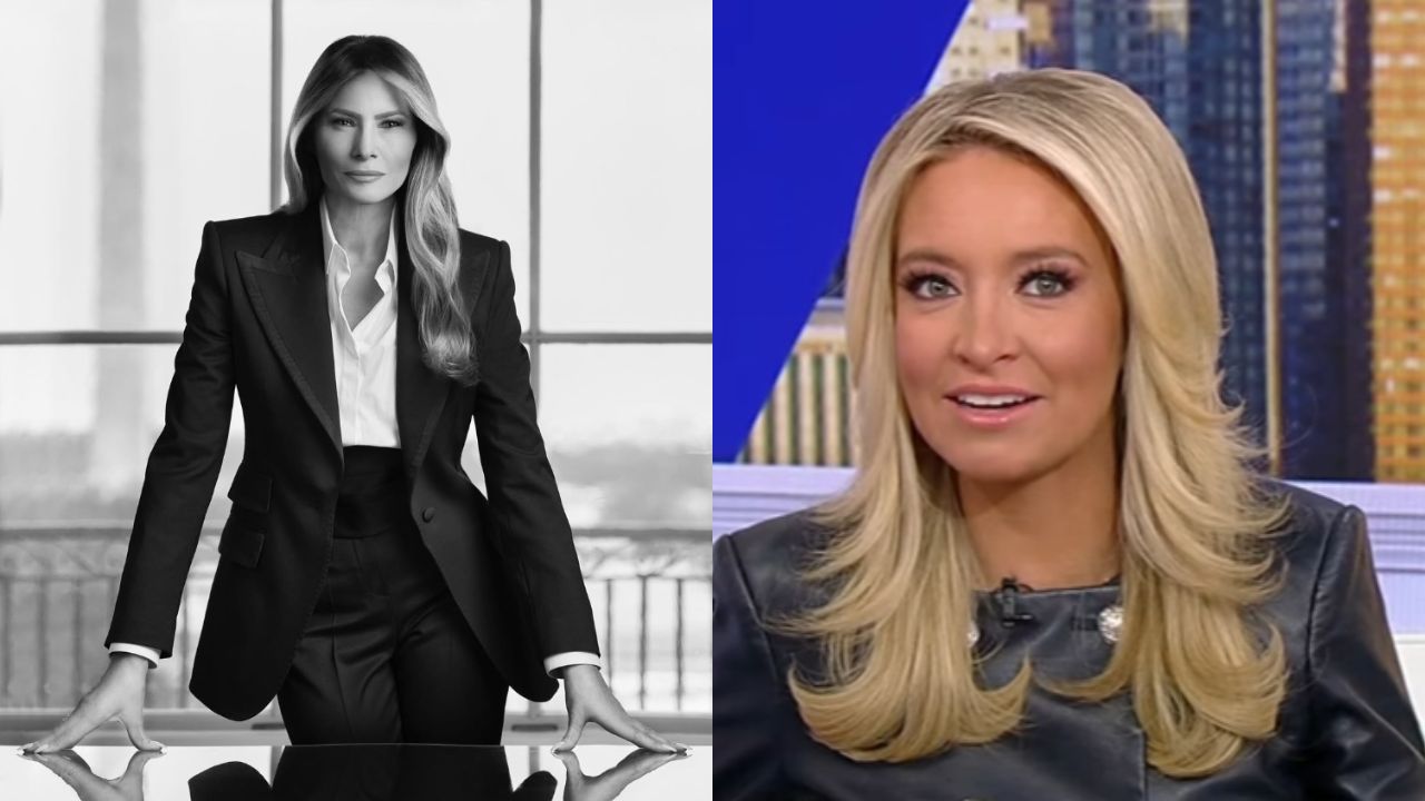 Fox News presenter mocked for making up a story about the movie 'Melania'