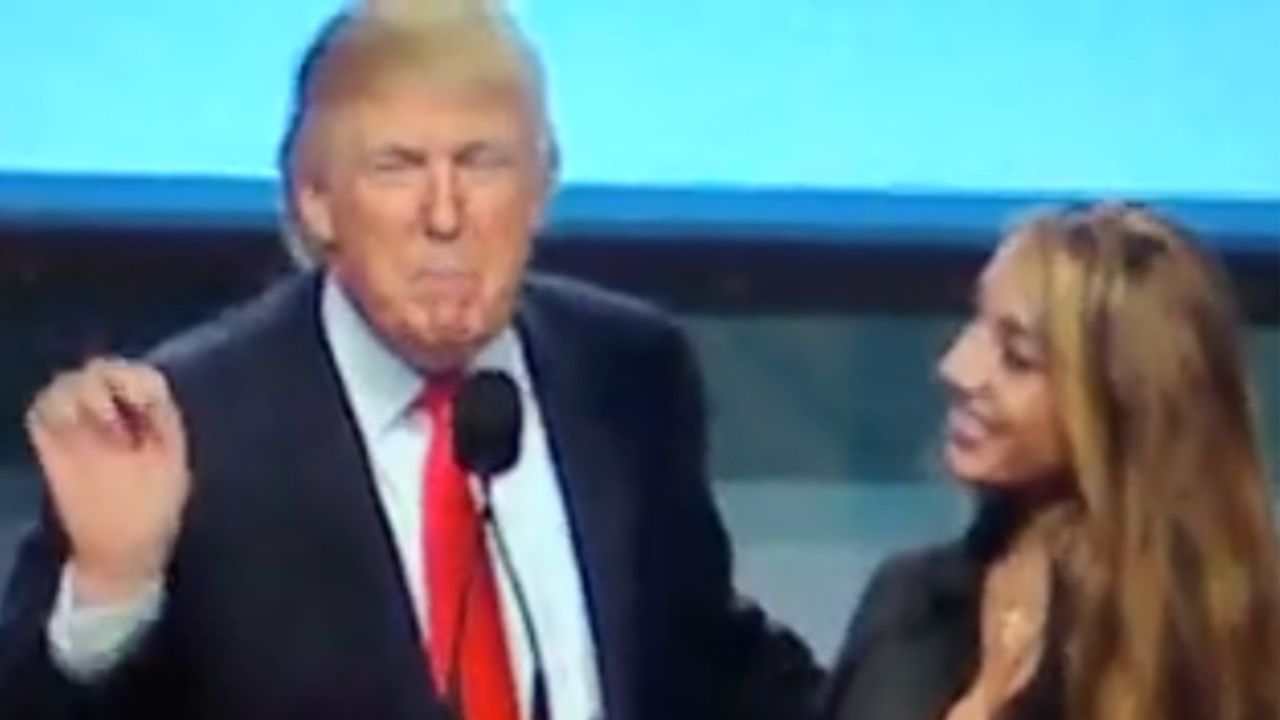 Staré video se znovu šíří a odhaluje kritéria, která Trump používal při najímání mladých žen