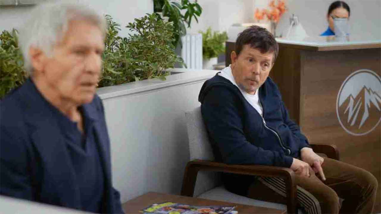 Michael J. Fox em Shrinking - reprodução Apple TV