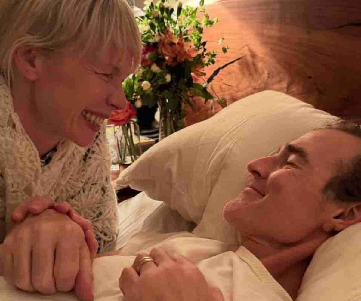 James Van Der Beek och Erin Fetherston - återgivning Instagram
