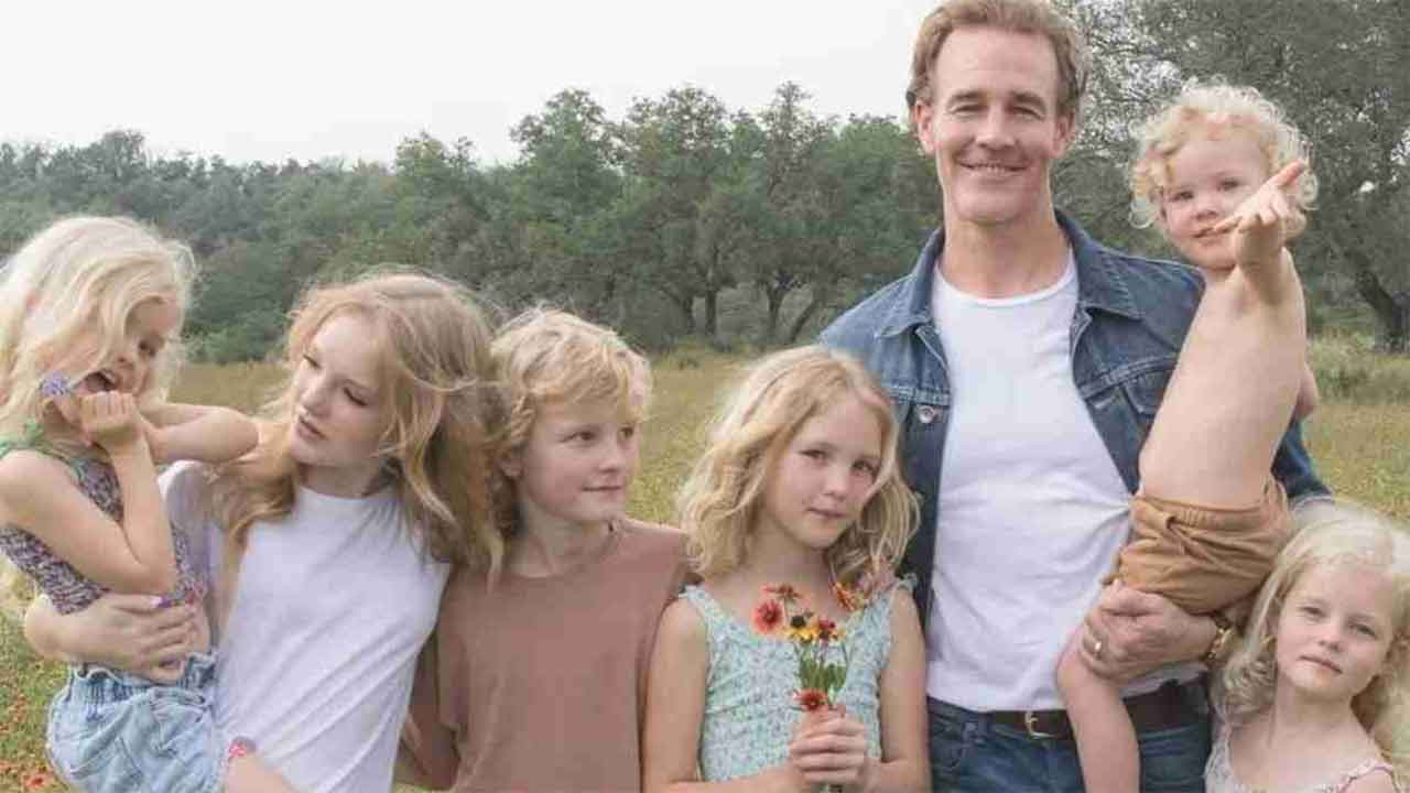 James Van Der Beek - återgivning Instagram