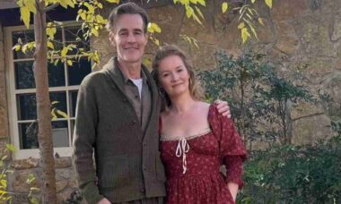 James e Kimberly Van Der Beek - reprodução Instagram