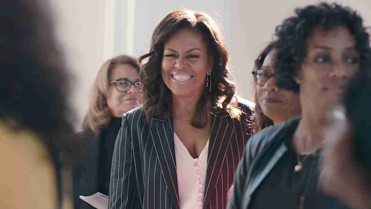 Michelle Obama - Becoming - reprodução Netflix