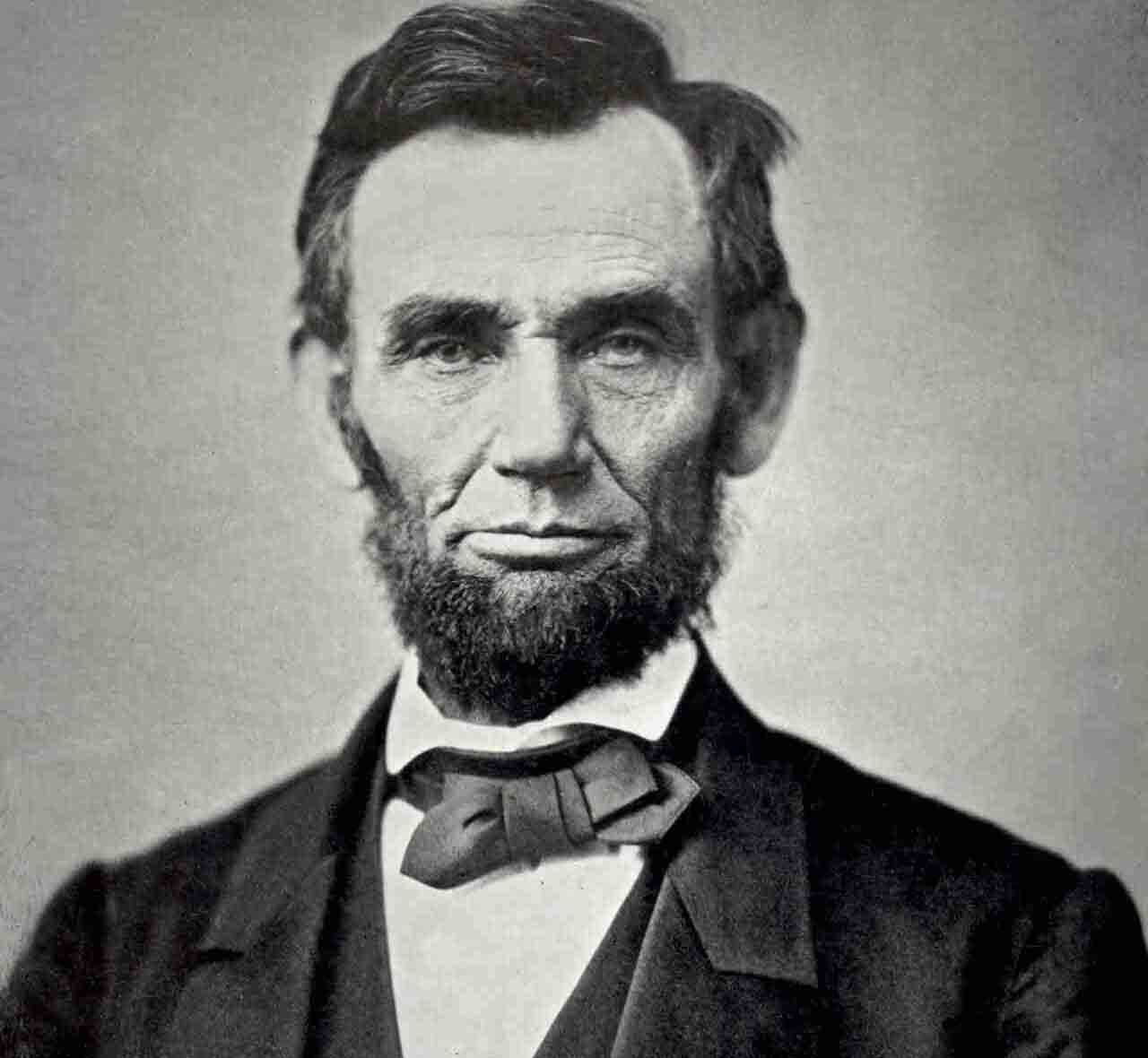 Abraham Lincoln - Reprodução Wikimedia 