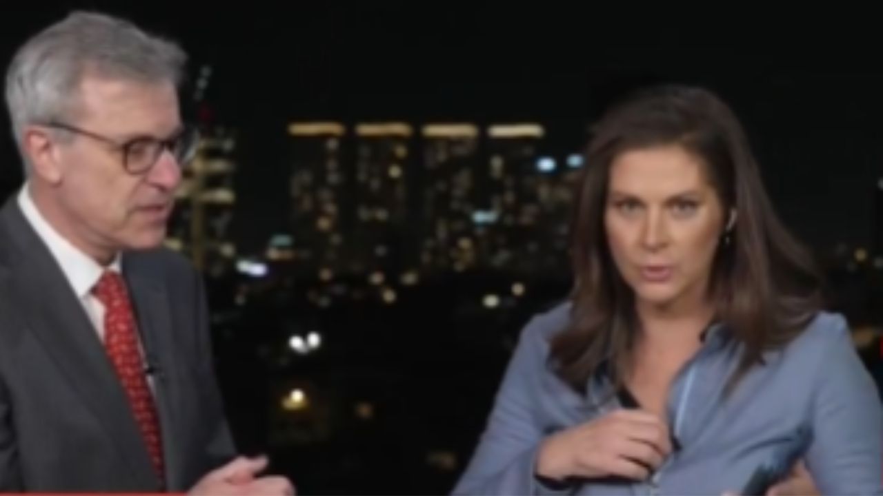 Apresentadora da CNN é forçada a se abrigar ao vivo durante ataques de mísseis iranianos