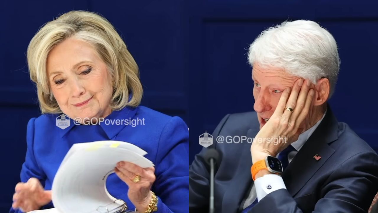 Videa z výpovědí Billa a Hillary Clintonových o případu Epstein odhalují veškeré napětí mezi manželi