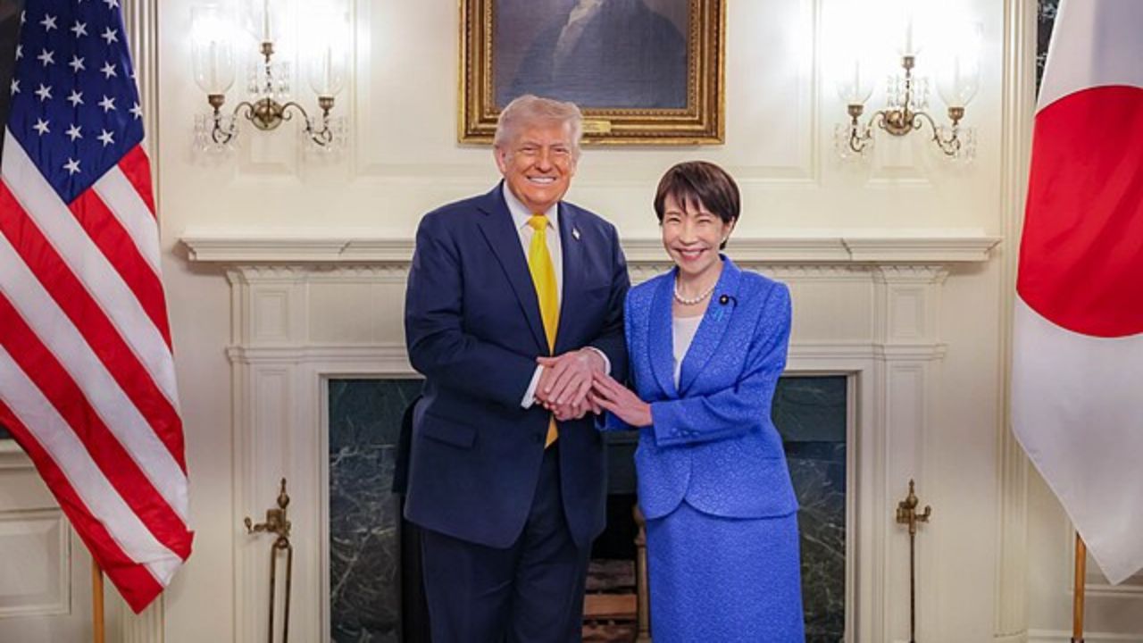Donald Trump faz piada constrangedora sobre Pearl Harbor para primeira-ministra do Japão