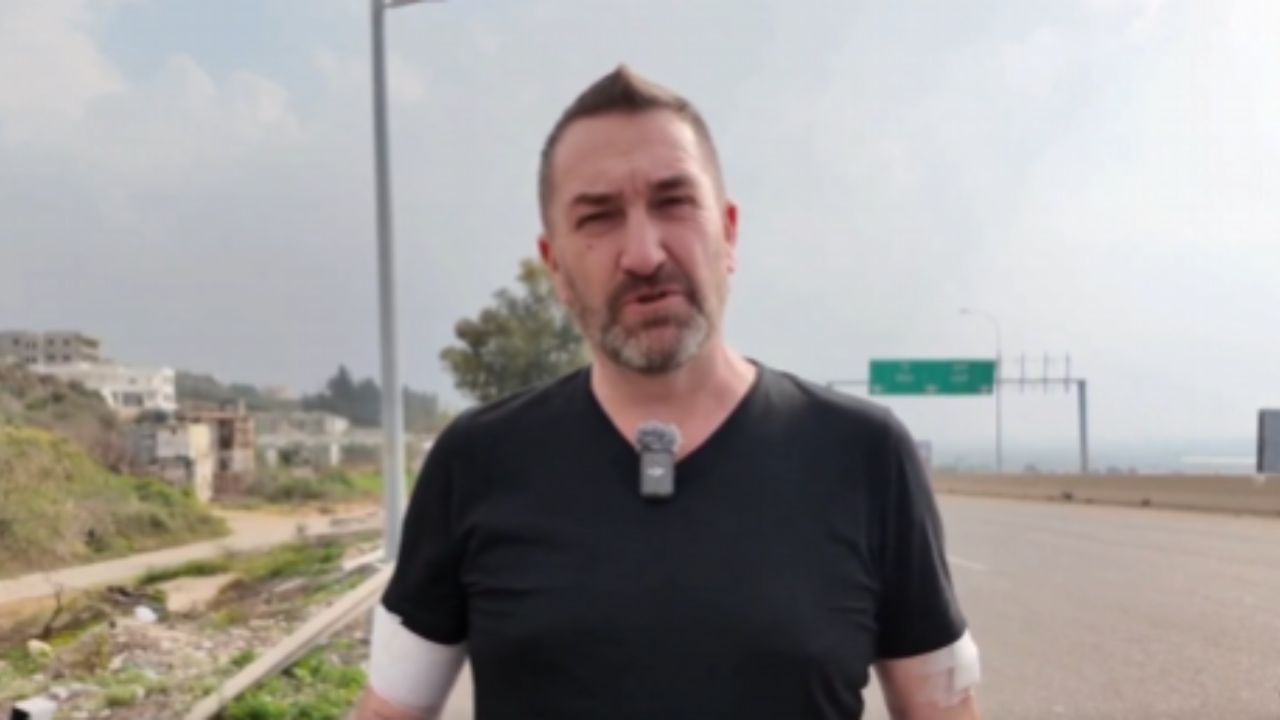 Jornalista britânico escapa por pouco de ser atingido por míssil israelense no Líbano; veja o vídeo