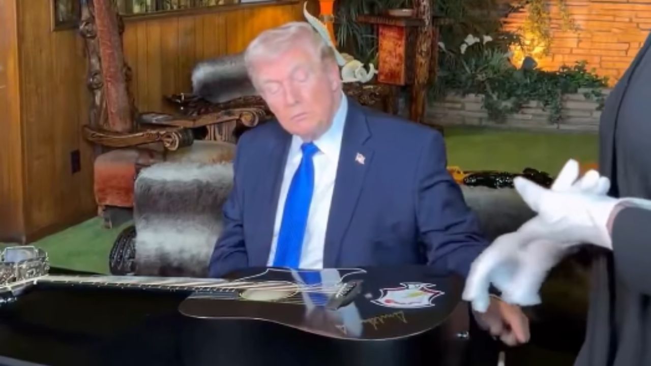Trump pergunta se venceria Elvis Presley em uma luta após visitar a mansão Graceland