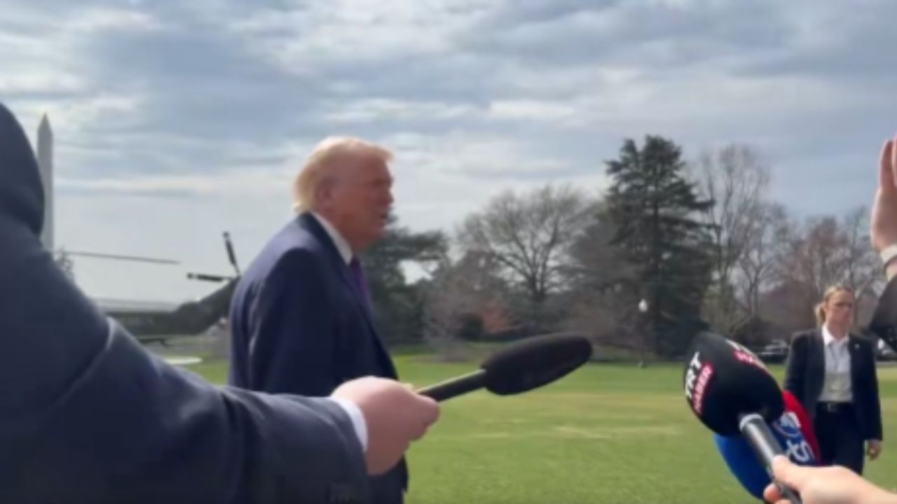 Repórter desmente Trump sobre fraude nas eleições e presidente a ataca verbalmente