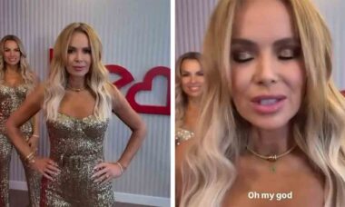 Amanda Holden. Instagram @noholdenback