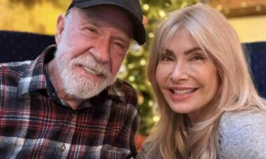 Chuck Norris e a esposa - reprodução Instagram