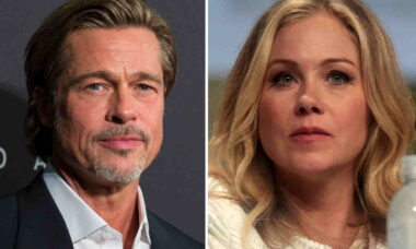 Brad Pitt ficou anos sem falar com Christina Applegate depois da atriz trocá-lo por estrela do rock