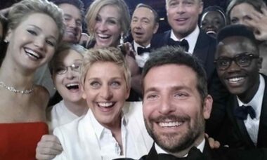 Identidade de homem misterioso na icônica “selfie do Oscar” de 2014 é revelada