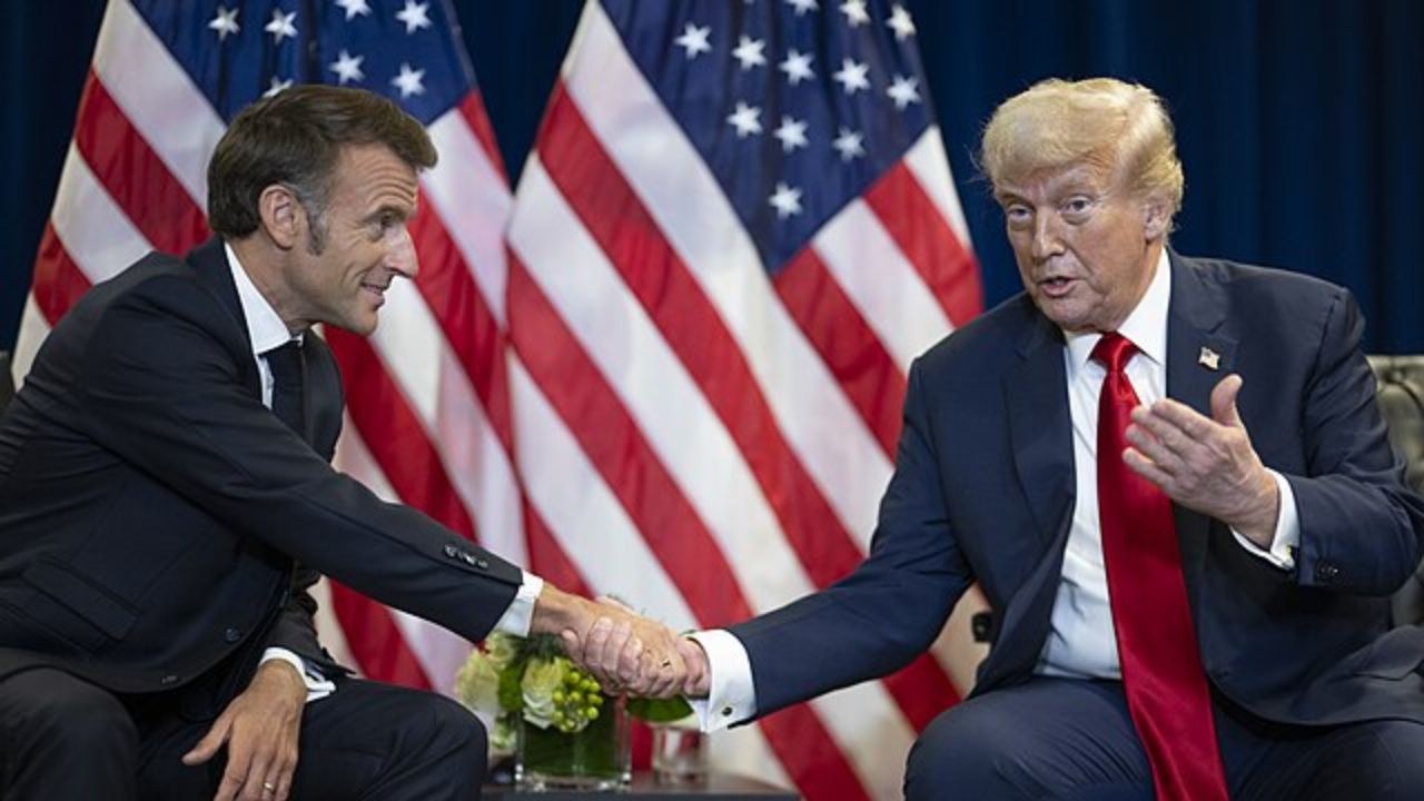 Emmanuel Macron é alvo de deboche de Donald Trump em almoço privado