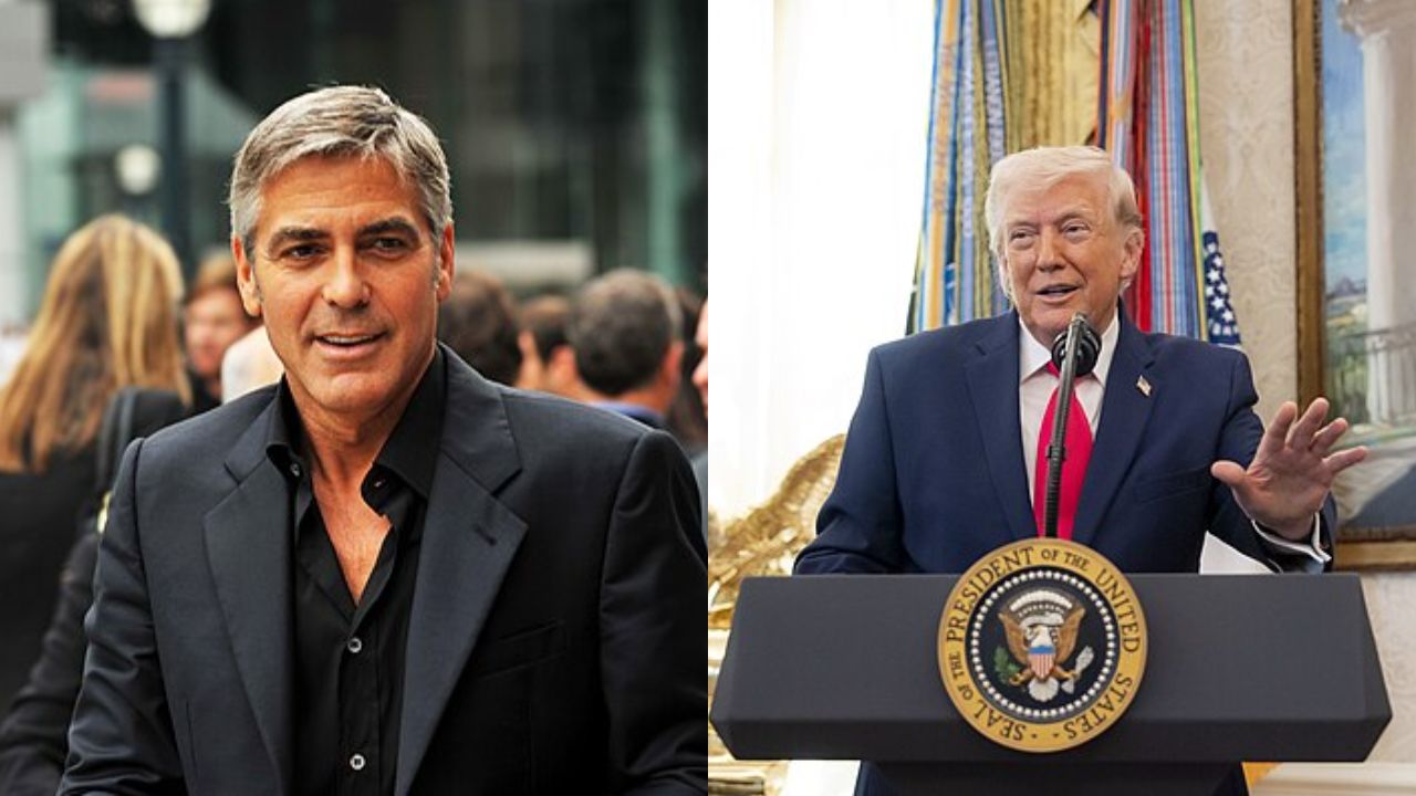 George Clooney condena Trump por ameaçar destruir “toda uma civilização” e Casa Branca responde