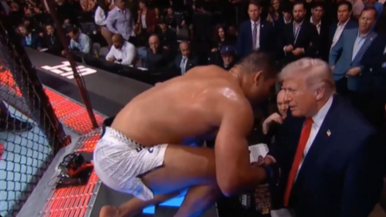 Trump qualifie un combattant de l’UFC de « beau » et « trop beau pour se battre » et met les internautes mal à l’aise