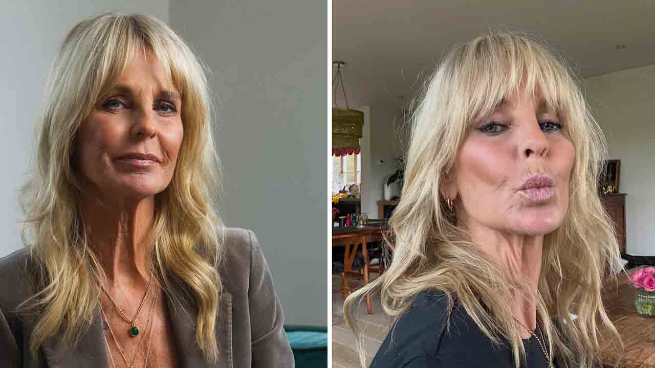 Ulrika Jonsson shows before and after of a six-month treatment for sun damage on the skin (Photo: Instagram)