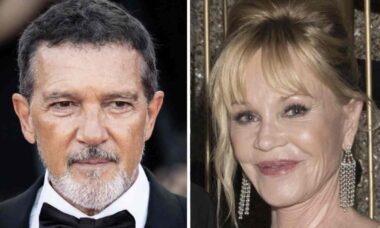 Antonio Banderas compartilha foto em família com sua ex-mulher, Melanie Griffith